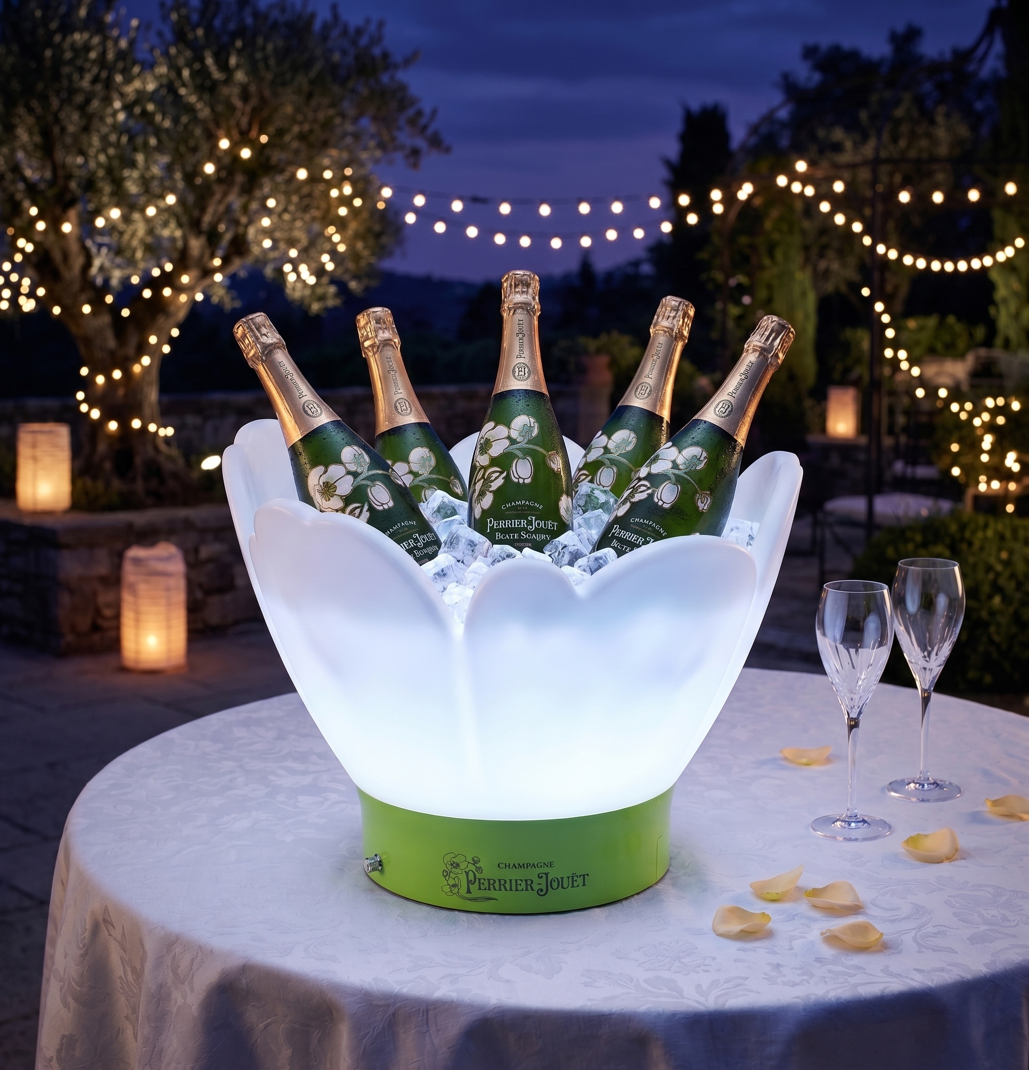 La Vasque Anémone Lumineuse Perrier-Jouët